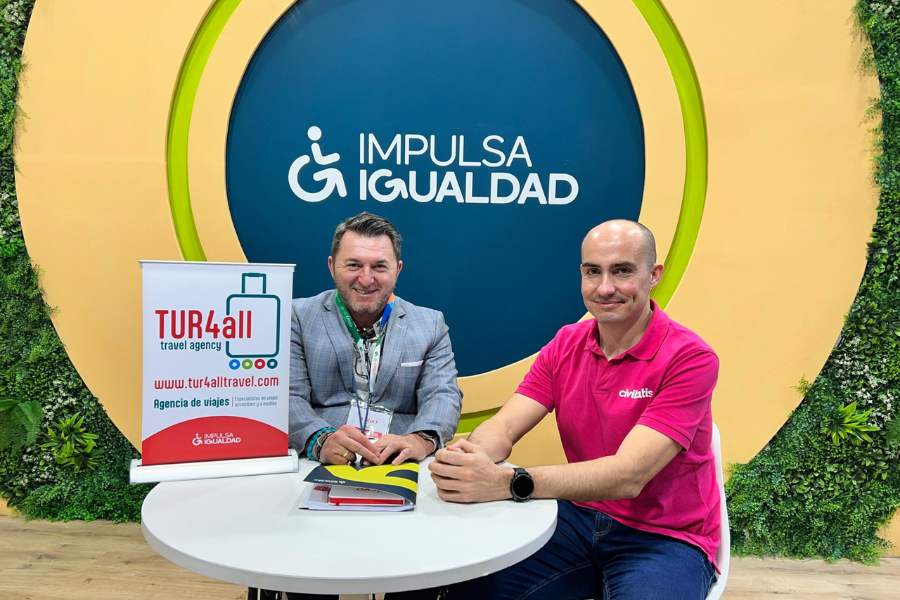 imagen de la noticiaIMPULSA IGUALDAD Y CIVITATIS REFUERZAN SU COMPROMISO CON EL TURISMO ACCESIBLE MEDIANTE TECNOLOGÍA E INNOVACIÓN